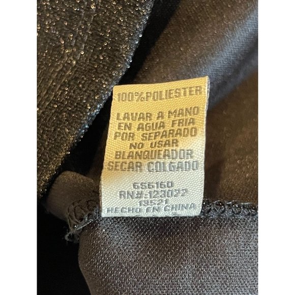 NWT CeciCo Womens Party Mini Dress Sequin Halter Neck Back Hole Black Size Large - Picture 8 of 8